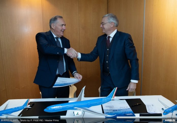 ITA Airways conferma l'ordine per 28 aeromobili della Famiglia Airbus