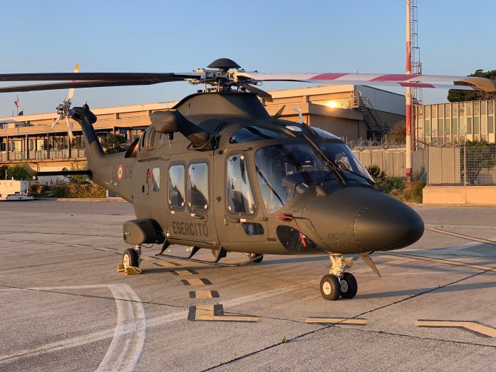 I due elicotteri bimotore AW169 da addestramento basico dell’Esercito Italiano hanno raggiunto recentemente un importante traguardo