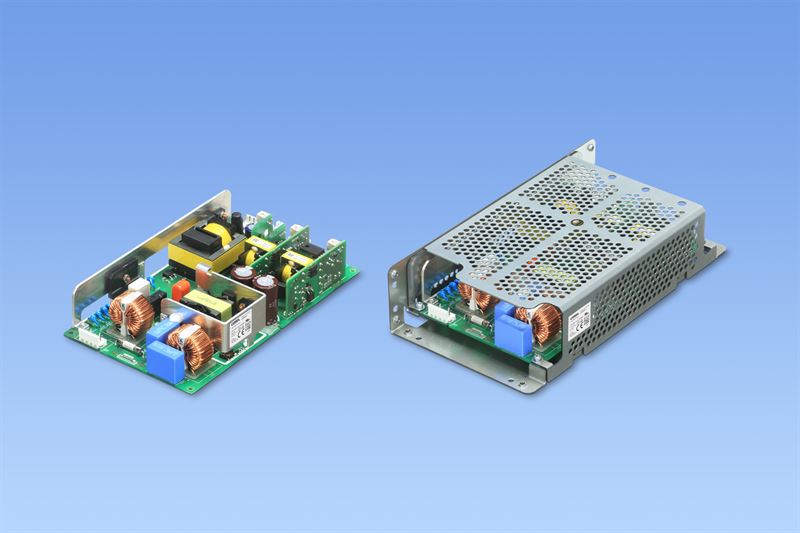 COSEL offre una soluzione di alimentazione per robotic controllers di medie dimensioni e factory automation con tre uscite isolate da 300W