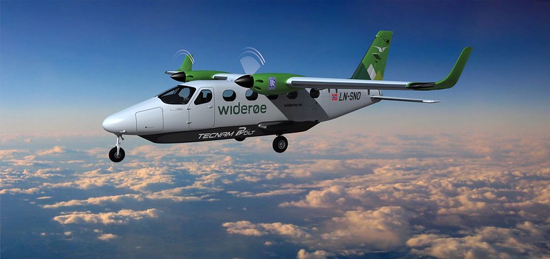 Rolls-Royce e Tecnam uniscono le forze con Widerøe per consegnare un aereo passeggeri