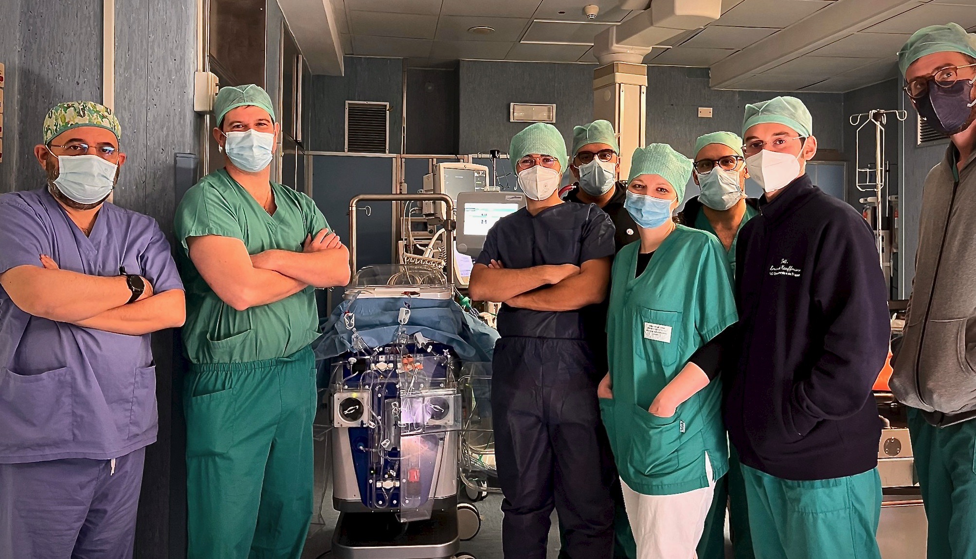 Primo trapianto di fegato a Pisa con il sistema integrato PerLife di AFERETICA