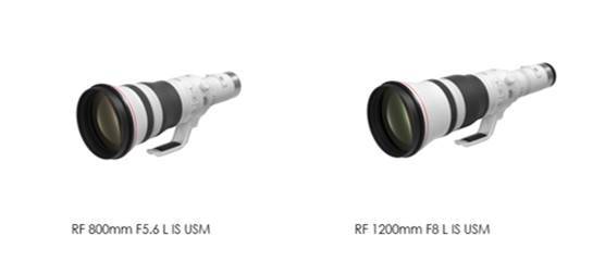 Canon annuncia due nuovi super teleobiettivi RF